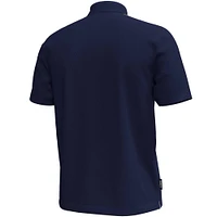 Polo Under Armour bleu marine pour homme avec logo Midshipmen