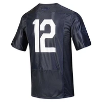 Under Armour #12 Navy Midshipmen Silent Service Réplique Maillot de Football pour Homme