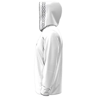 Men's Under Armour  White Navy Midshipmen 2023 Aer Lingus College Football Classic Fleece Pullover Hoodie