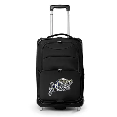 Navy Midshipmen MOJO 21" Softside Rolling Carry-On Suitcase - Black