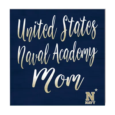 Navy Midshipmen 10'' x 10'' Mom Plaque