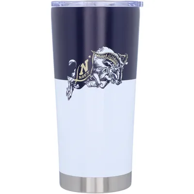 Navy Midshipmen 20oz. Colorblock Stainless Steel Tumbler