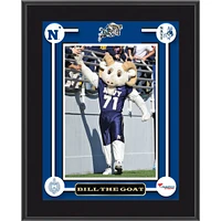 Navy Midshipmen Bill the Goat Mascot 10.5'' x 13'' Sublimated Plaque