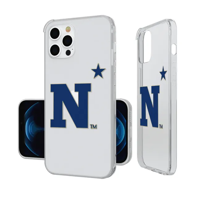 Navy Midshipmen iPhone Paisley Design Clear Case