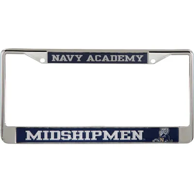 Navy Midshipmen Small Over Large Mega License Plate Frame