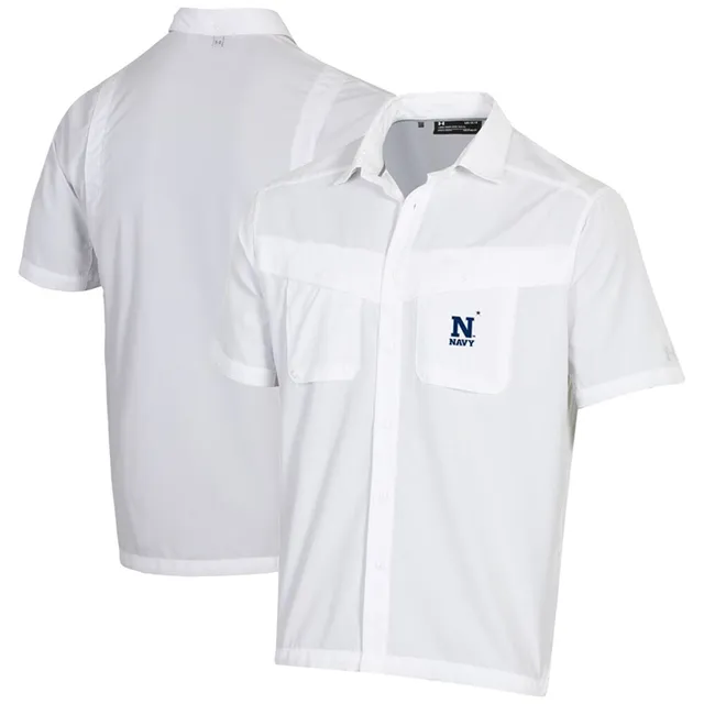 Men's Under Armour Navy Navy Midshipmen Performance Replica Baseball Jersey