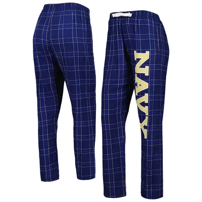 Navy Midshipmen Women's Haley Flannel Sleep Pants - Navy/Navy