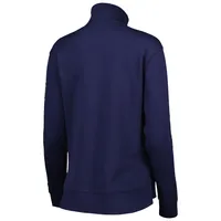 Under Armour Navy Midshipmen Veste entièrement zippée pour femme