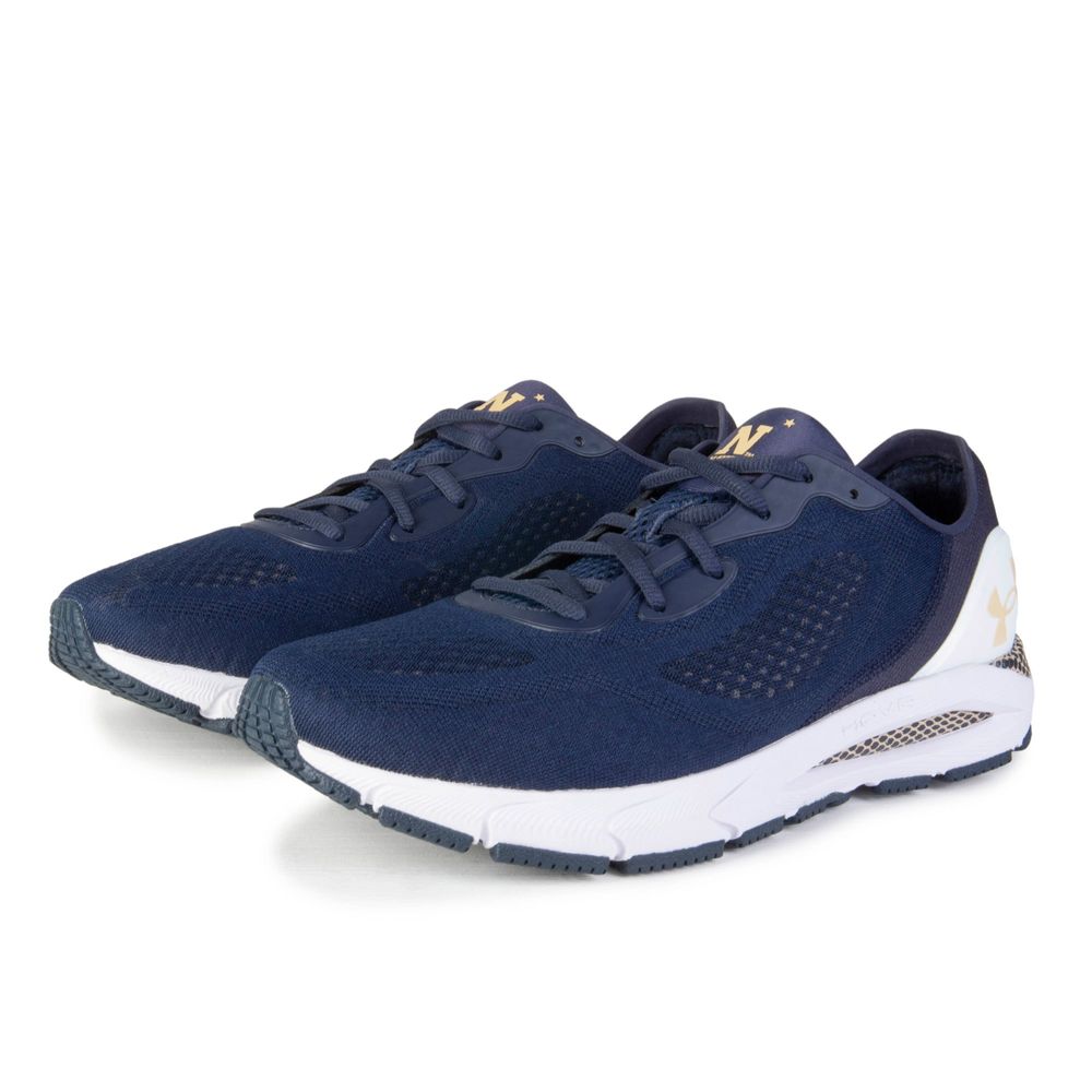 Women's Under Armour Navy Midshipmen HOVR Sonic 5 Running Shoes