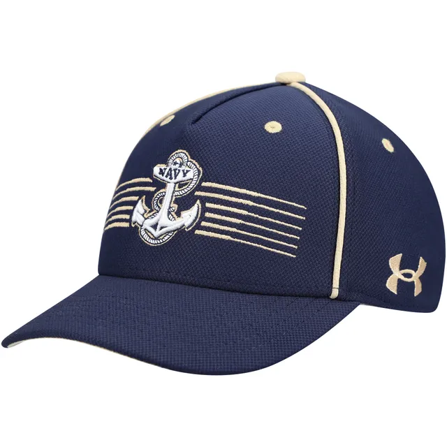 Navy Under Armour 2023 Rivalry Blitzing Adjustable Hat (Navy)