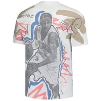 Men's Mitchell & Ness Allen Iverson White 2000 NBA All-Star Game Showstopper T-Shirt