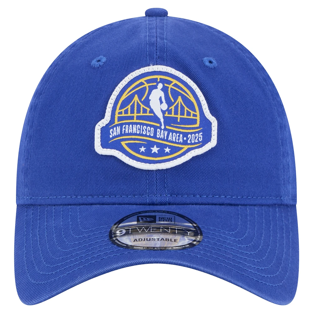 Casquette ajustable 9TWENTY bleue New Era pour homme avec logo circulaire du match des étoiles 2025