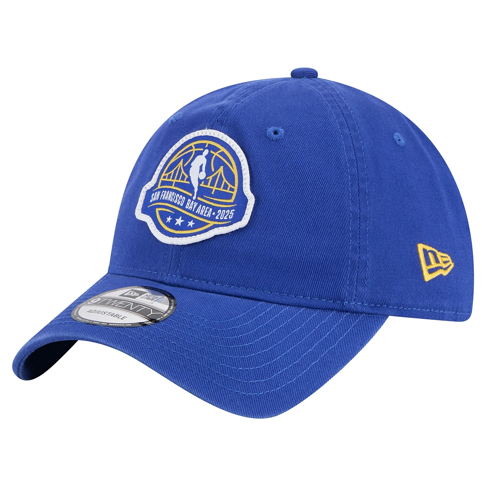 Casquette ajustable 9TWENTY bleue New Era pour homme avec logo circulaire du match des étoiles 2025