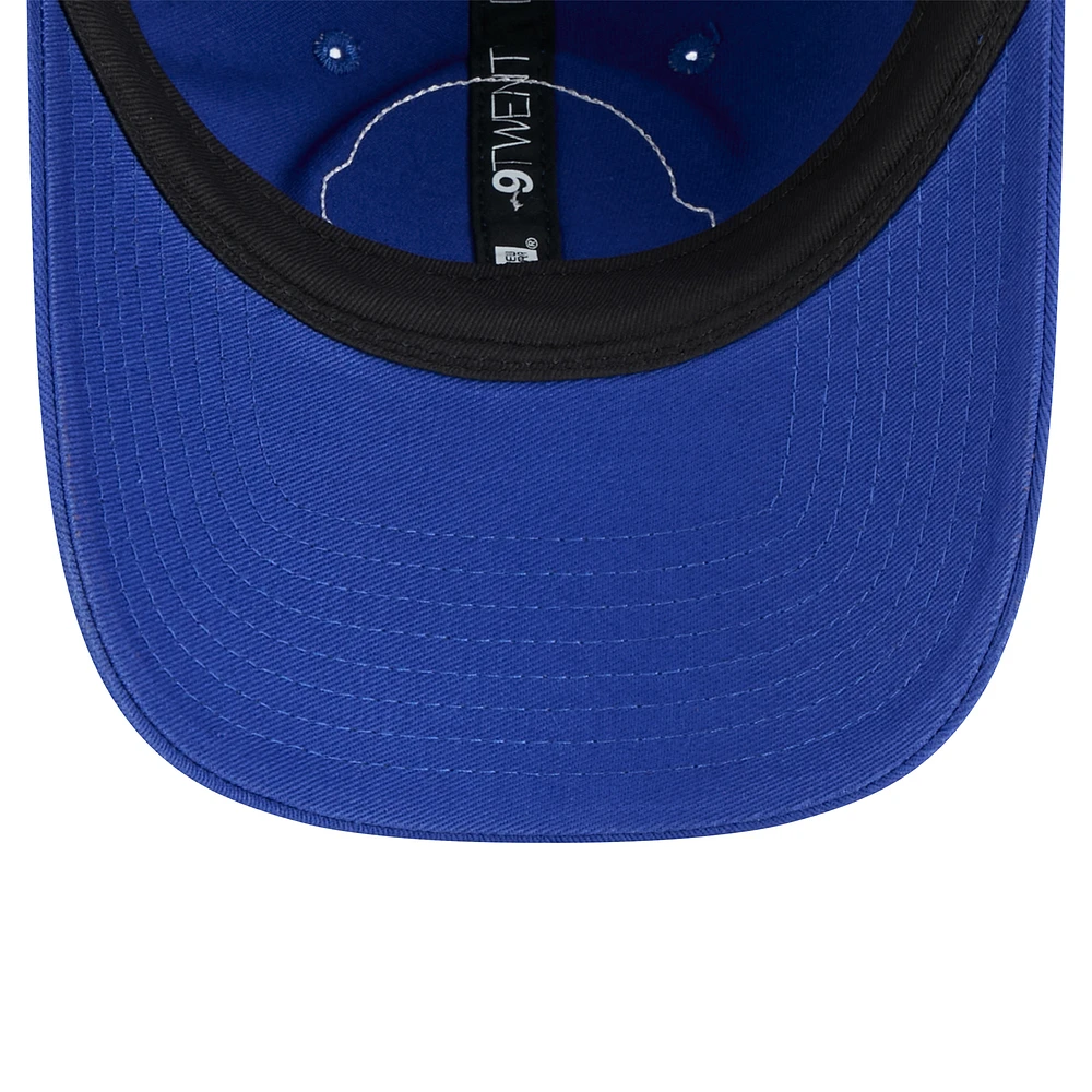 Casquette ajustable 9TWENTY bleue New Era pour homme avec logo circulaire du match des étoiles 2025