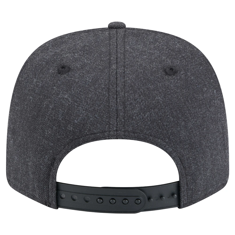 Casquette ajustable 9SEVENTY New Era Heather Black pour homme avec logo circulaire du match des étoiles 2025