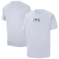 Men's Nike  White NBA All World Hoops Max90 Oversized T-Shirt