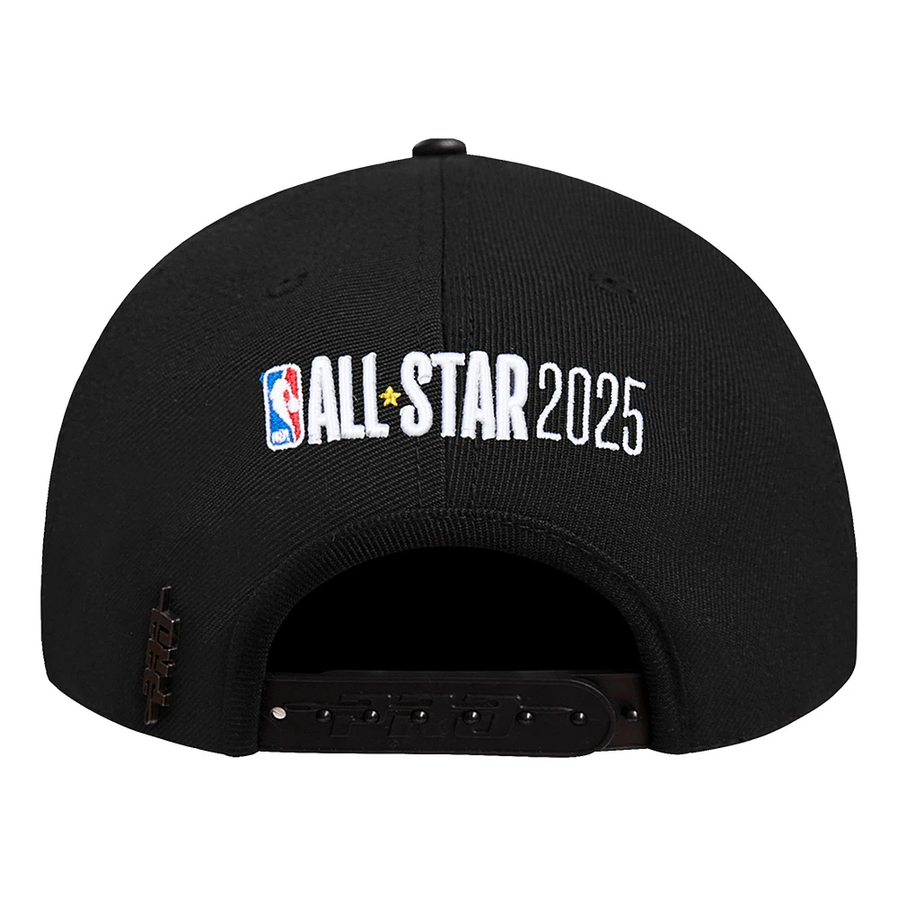 Men's Pro Standard  Black 2025 NBA All-Star Game x HBCU Tuskegee University Pro Pinch Adjustable Hat