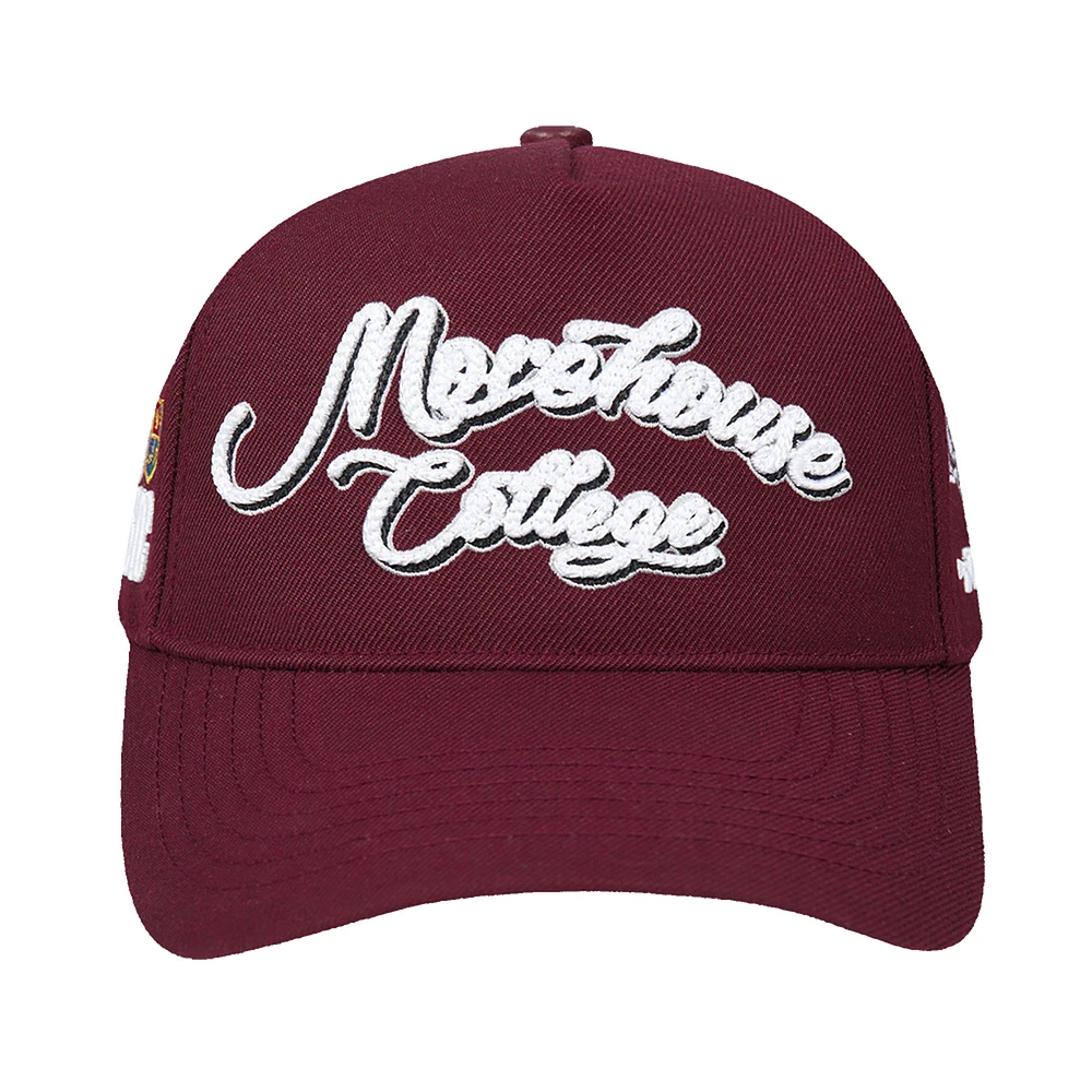 Men's Pro Standard  Maroon 2025 NBA All-Star Game x HBCU Morehouse College Pro Pinch Adjustable Hat