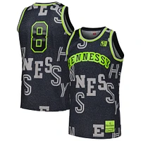 Maillot NBA x Hennessy Hardwood Classics Neon Concrete Swingman noir Mitchell & Ness pour hommes