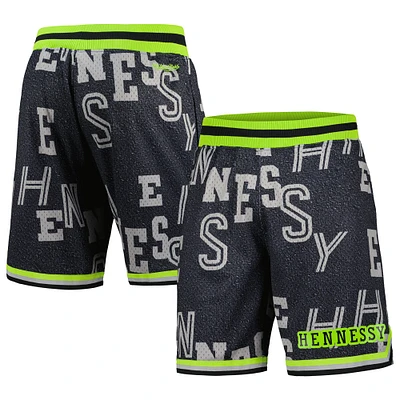 Short NBA x Hennessy Neon Concrete Game Day noir Mitchell & Ness pour hommes