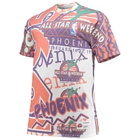 Men's Mitchell & Ness White NBA All-Star Game Hardwood Classics Big Tall Jumbotron T-Shirt