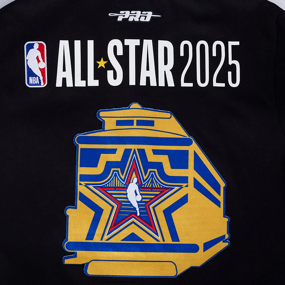 Unisex Pro Standard  Black 2025 NBA All-Star Game Full-Snap Warm-Up Jacket