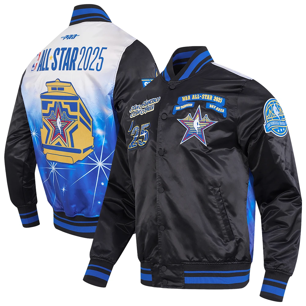 Unisex Pro Standard  Black 2025 NBA All-Star Game Satin Jacket