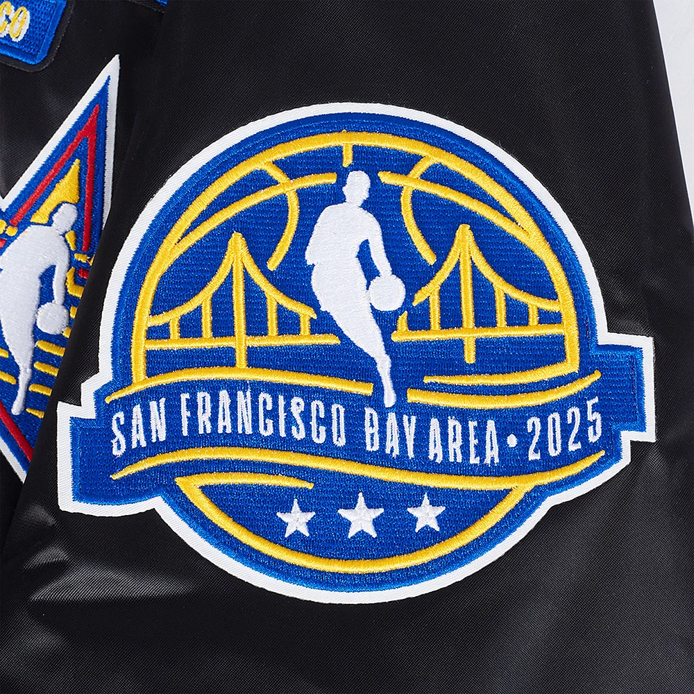 Unisex Pro Standard  Black 2025 NBA All-Star Game Satin Jacket