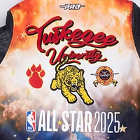 Veste en satin unisexe Pro Standard noire 2025 NBA All-Star Game x HBCU à boutons-pression