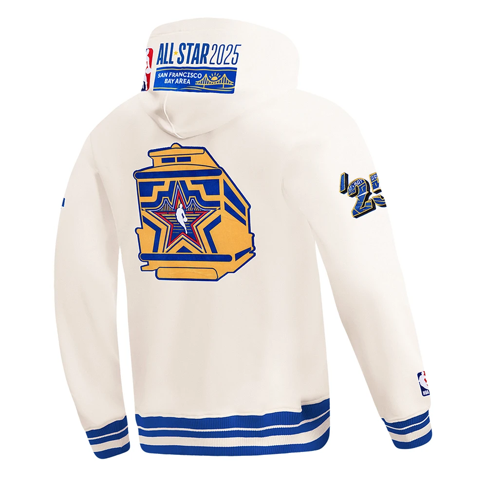 Unisex Pro Standard  Cream 2025 NBA All-Star Game Pullover Hoodie