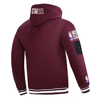 Sweat à capuche unisexe Pro Standard Wine 2025 NBA All-Star Game x HBCU Classic