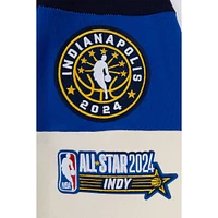 Unisex Pro Standard  Cream 2024 NBA All-Star Game Chenille Fleece Pullover Hoodie