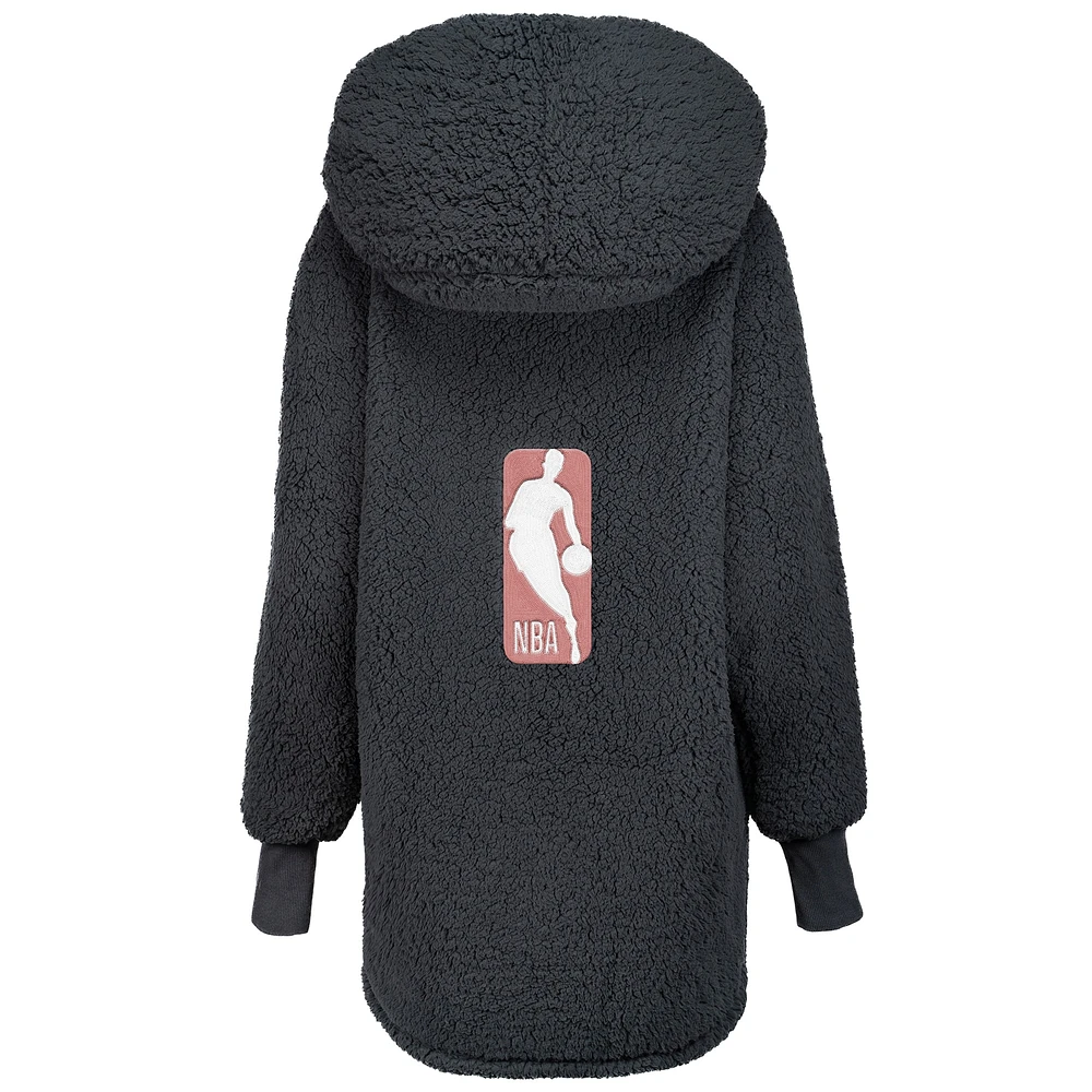 Unisex The Best Lounger World By Jill Martin NBA Breast Cancer Awareness Oversized Front Button