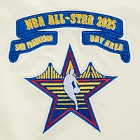 Women's Pro Standard  Cream 2025 NBA All-Star Game Satin Jacket