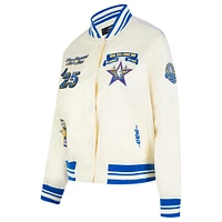 Women's Pro Standard  Cream 2025 NBA All-Star Game Satin Jacket