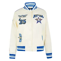 Women's Pro Standard  Cream 2025 NBA All-Star Game Satin Jacket