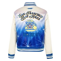 Women's Pro Standard  Cream 2025 NBA All-Star Game Satin Jacket