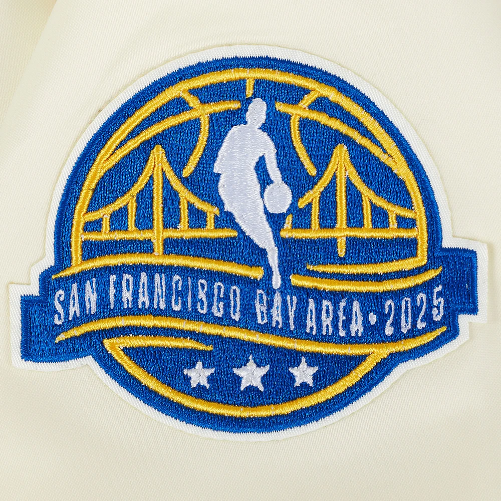 Women's Pro Standard  Cream 2025 NBA All-Star Game Satin Jacket