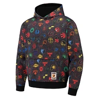 Men's NBA x Staple Black All Teams Fusion Fleece Pullover Hoodie