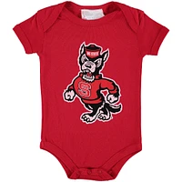 Infant Red NC State Wolfpack Big Logo Bodysuit