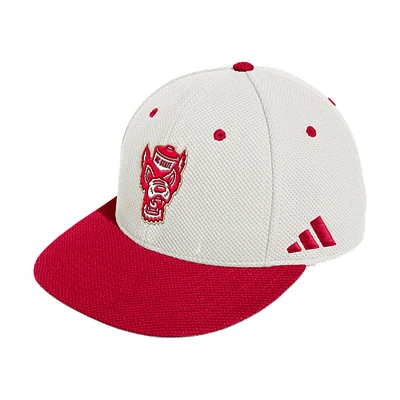 Men's adidas NC State Wolfpack On-Field Fitted Baseball Hat