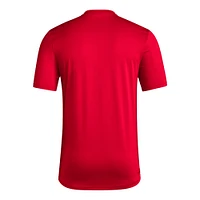 Men's adidas  Red NC State Wolfpack Locker Local Impression AEROREADY T-Shirt