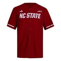 Men's adidas  Red NC State Wolfpack Replica Baseball Jersey