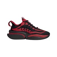 Chaussures adidas NC State Wolfpack Alphaboost V1 Sustainable BOOST pour hommes, noir/rouge