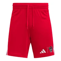 Men's adidas Red NC State Wolfpack AEROREADY 7" Shorts