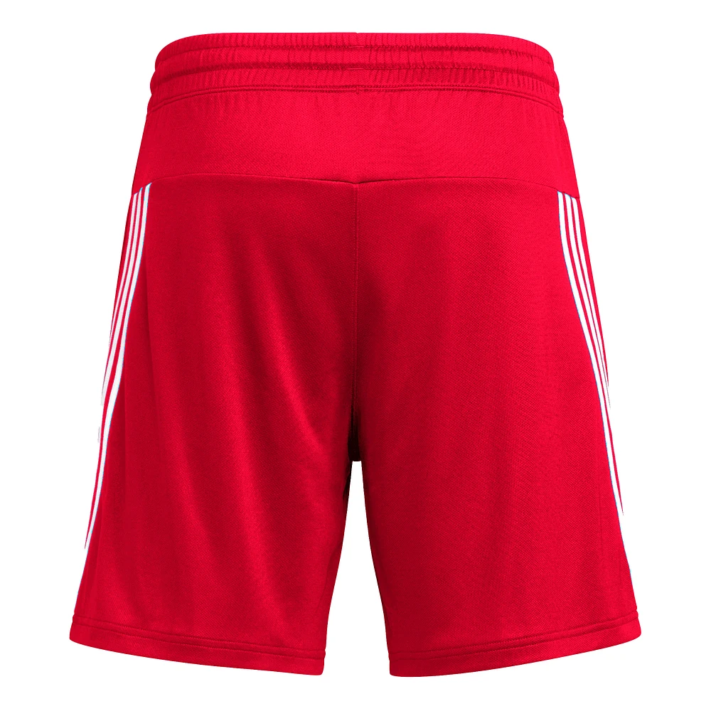 Men's adidas Red NC State Wolfpack AEROREADY 7" Shorts