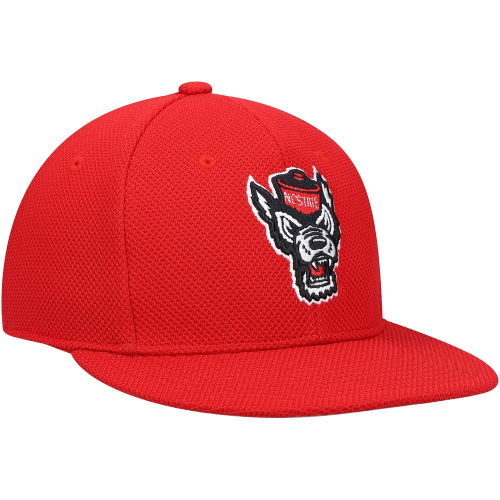 Men's adidas NC State Wolfpack On-Field Baseball Fitted Hat