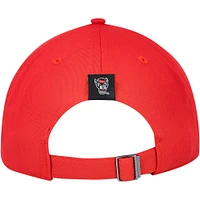 Casquette ajustable rouge adidas NC State Wolfpack pour homme