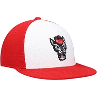 Casquette de baseball ajustée adidas NC State Wolfpack On-Field pour hommes, blanche