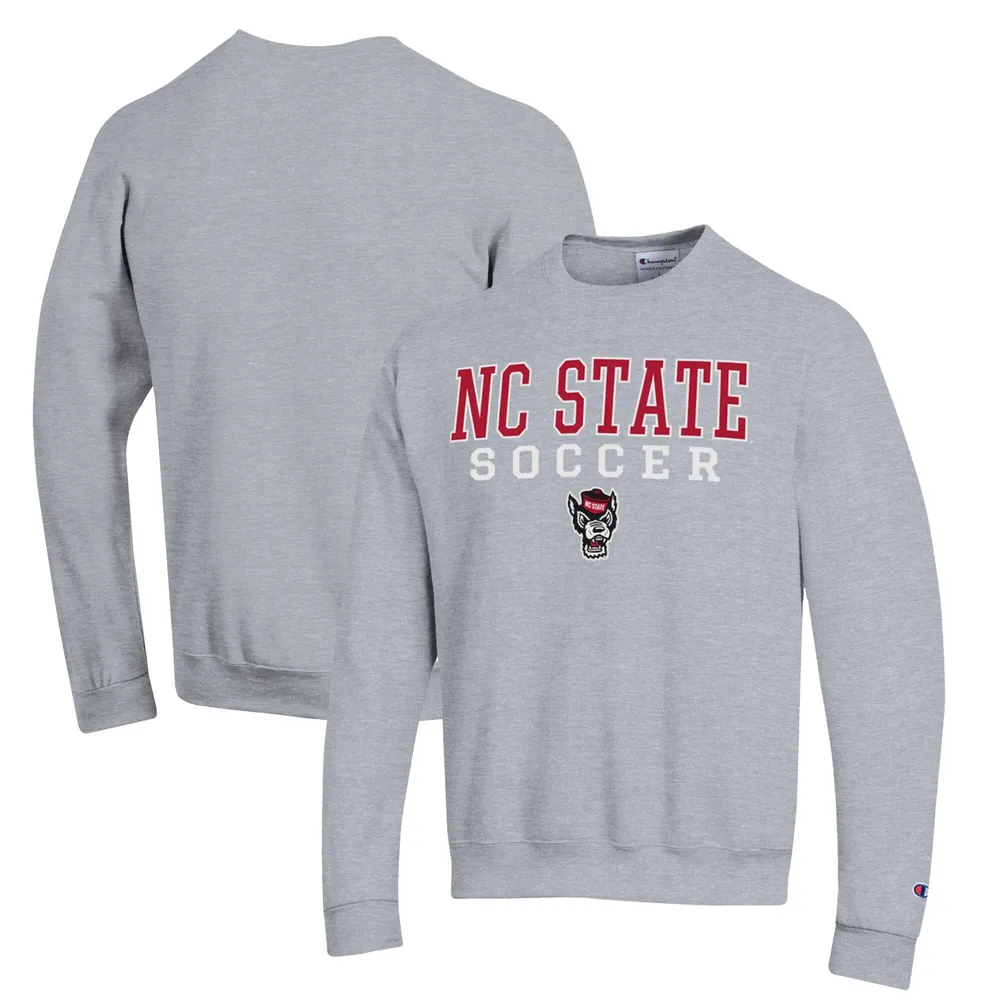 Lids NC State Wolfpack Champion Soccer Stack Logo Powerblend Pullover  Sweatshirt